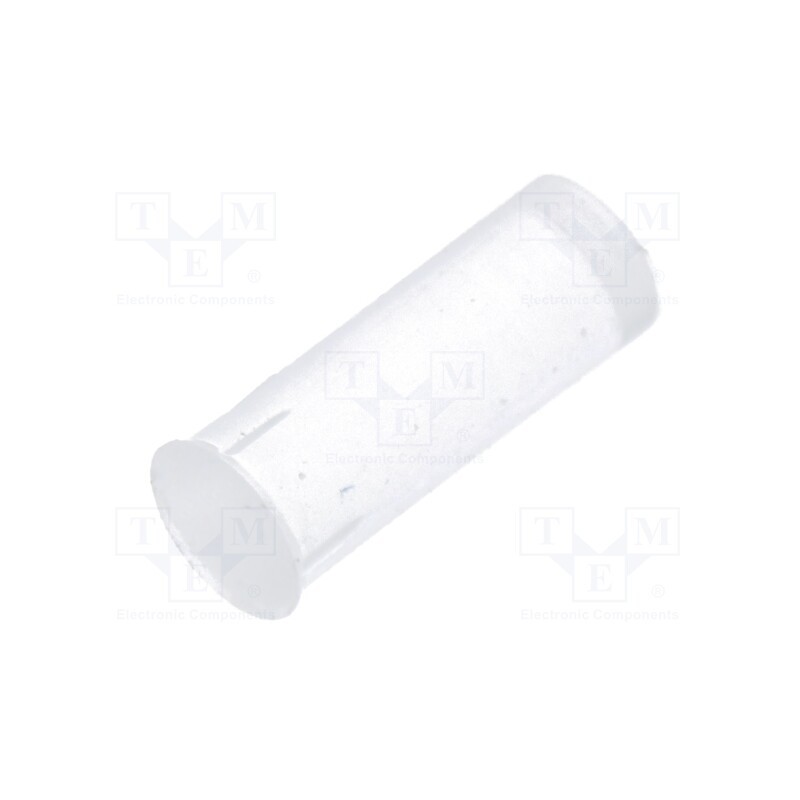10 pcs : PLPC3-8MM - Fiber for LED, round, Ø3.3mm, Front: flat, straight