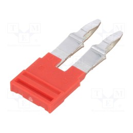 10 pcs : 2460450000 ZQV 4N/2 RD - Comb bridge, ways: 2, red, A series