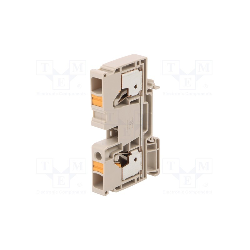 10 pcs : 2490360000 A2C 10 - Splice terminal: rail, 10mm2, ways: 1, terminals: 2, beige, wemid