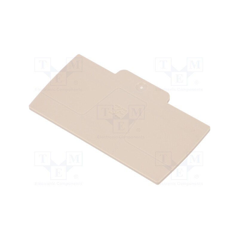 10 pcs : 2490380000 AEP 2C 10/16 - End plate, colourless, A series