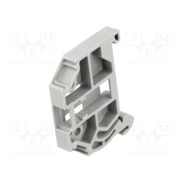 10 pcs : 249-116 - Holder, grey, 6x28x45mm