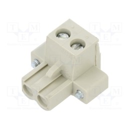 10 pcs : 25.323.0253.0 - Pluggable terminal block, 5.08mm, ways: 2, straight, plug, female