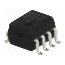 10 pcs : HCPL-0500-000E - Optocoupler, SMD, Ch: 1, OUT: transistor, 3.75kV, CTR@If: 7-50%@16mA