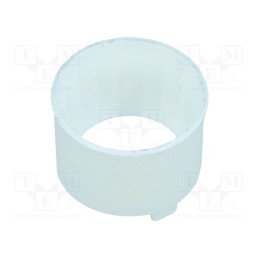 10 pcs : C12469_LISA2-R-PIN - Spotlight, Øout: 9.9mm, Mounting: glue,snap fastener, H: 6.5mm