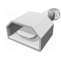 10 pcs : 2-520102-2 - Terminal: flat, 6.3mm, 0.8mm, male, 0.32÷0.82mm2, crimped, tinned