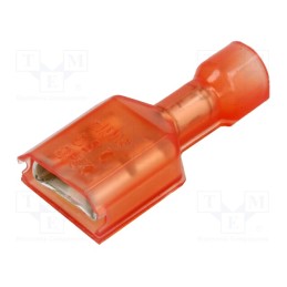 20 pcs : 2-520183-2 - Terminal: flat, 6.3mm, 0.8mm, female, 0.32÷0.82mm2, crimped, tinned