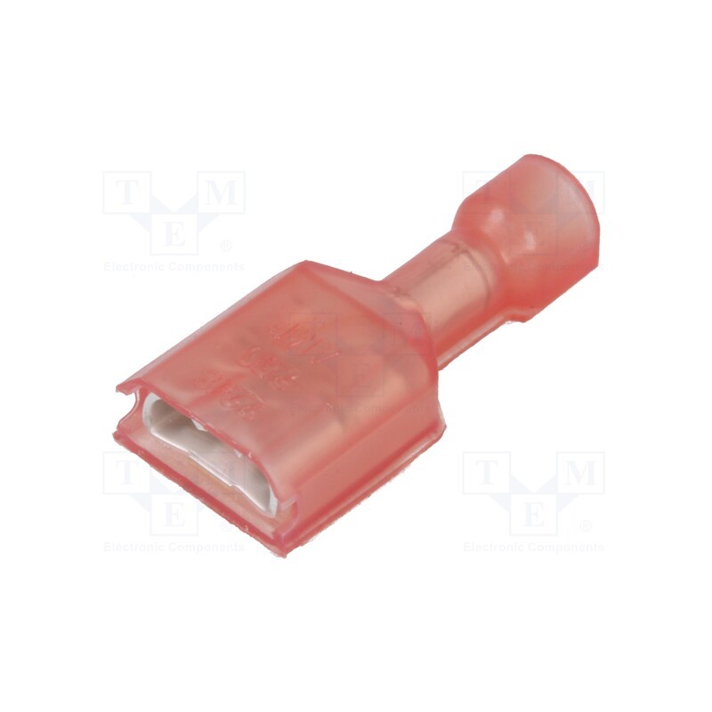 20 pcs : 2-520184-2 - Terminal: flat, 6.3mm, 0.8mm, female, 0.3÷0.9mm2, crimped, tinned