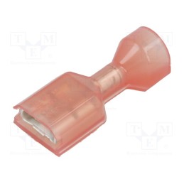 20 pcs : 2-520264-2 - Terminal: flat, 6.3mm, 0.8mm, female, 0.32÷0.82mm2, crimped, tinned