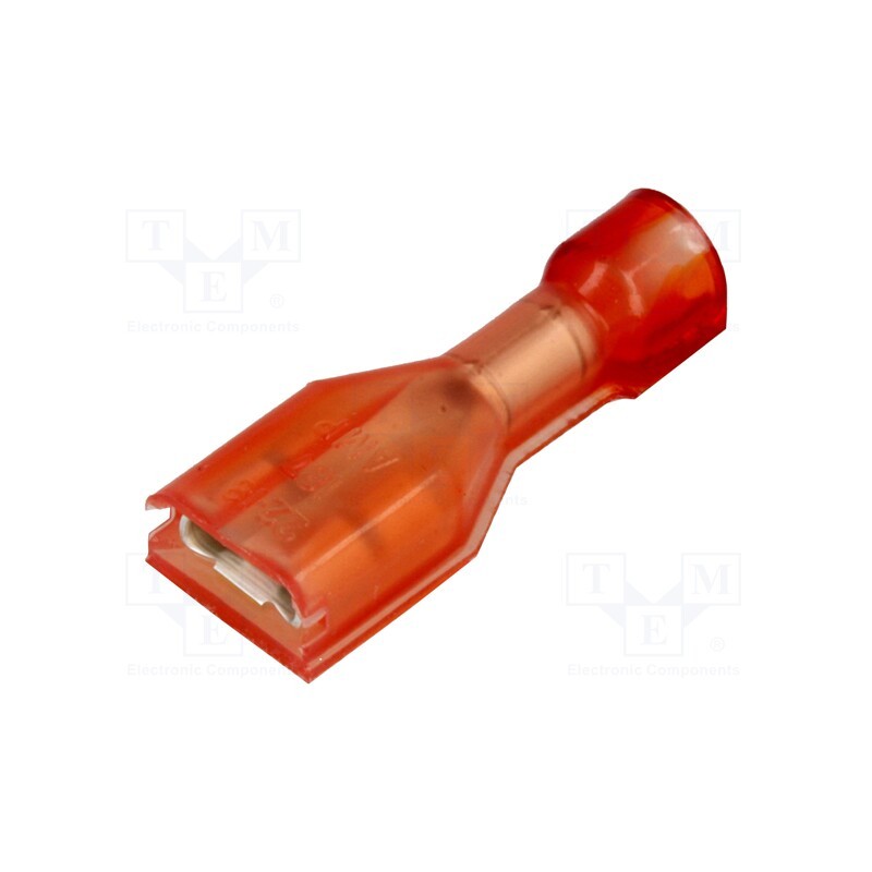 20 pcs : 2-520409-2 - Terminal: flat, 4.8mm, 0.5mm, female, 0.32÷0.82mm2, crimped, tinned