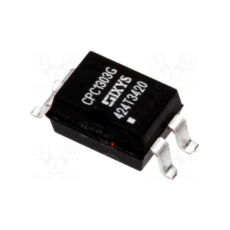 10 pcs : CPC1303GRTR - Optocoupler, SMD, Ch: 1, OUT: transistor, 5kV, SO4