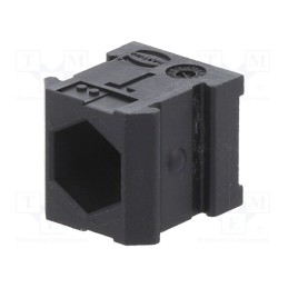 10 pcs : 2529000003 - Connector: PCB to PCB, female, har-modular®, THT, straight