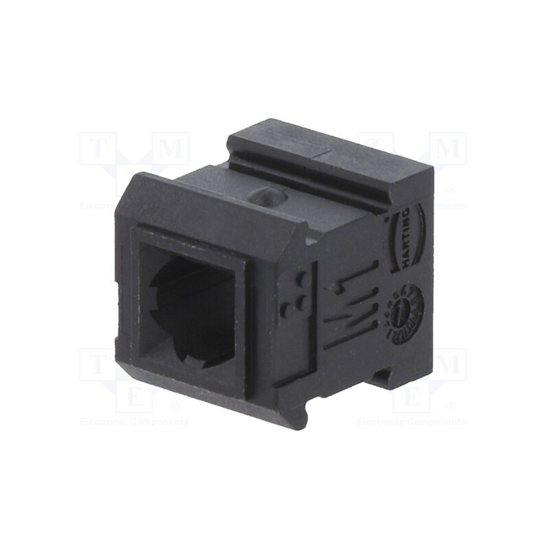 10 pcs : 2529010401 - Connector: PCB to PCB, female, PIN: 1, har-modular®, THT, straight