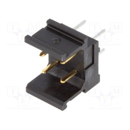 10 pcs : 2539041202 - Connector: PCB to PCB, male, PIN: 4, har-modular®, THT, straight