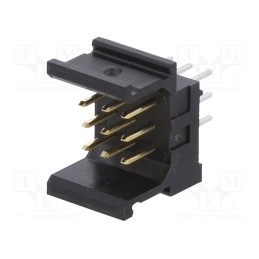 10 pcs : 2539091102 - Connector: PCB to PCB, male, PIN: 9, har-modular®, THT, straight