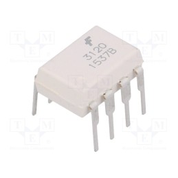 10 pcs : FOD3120 - Optocoupler, THT, Ch: 1, OUT: transistor, 5kV, DIP8, 35kV/μs