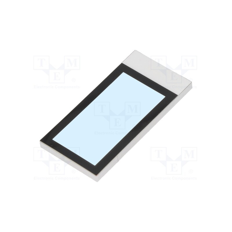 10 pcs : DE LP-504-W - Backlight, DE123, LED, Dim: 35.5x17.78x2.5mm, white, 25.13x12.43mm