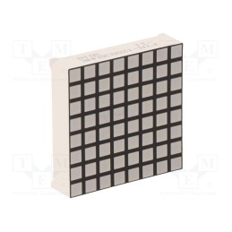 10 pcs : FYM-12883BUHR-11 - Display: LED, matrix, 8x8, red, 30÷60mcd, anode, 31.7x31.7x8mm