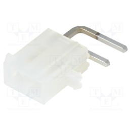10 pcs : 26013114 - Socket, wire-board, male, Mini-Fit Jr, 4.2mm, PIN: 2, THT, PCB snap