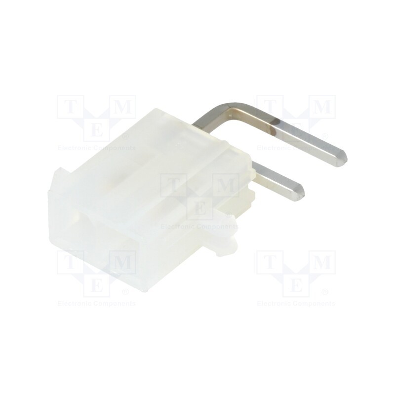 10 pcs : 26013114 - Socket, wire-board, male, Mini-Fit Jr, 4.2mm, PIN: 2, THT, PCB snap