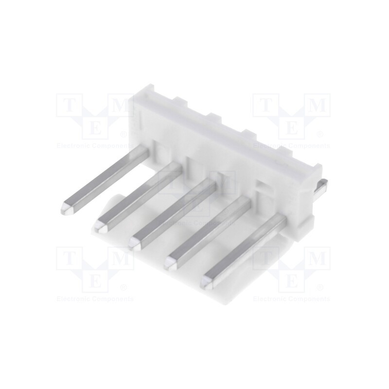 10 pcs : 26604050 - Socket, wire-board, male, KK 396, 3.96mm, PIN: 5, THT, 7A, tinned