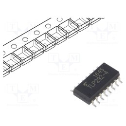 10 pcs : TLP292-4(E(T - Optocoupler, SMD, Ch: 4, OUT: transistor, Uinsul: 3.75kV, Uce: 80V