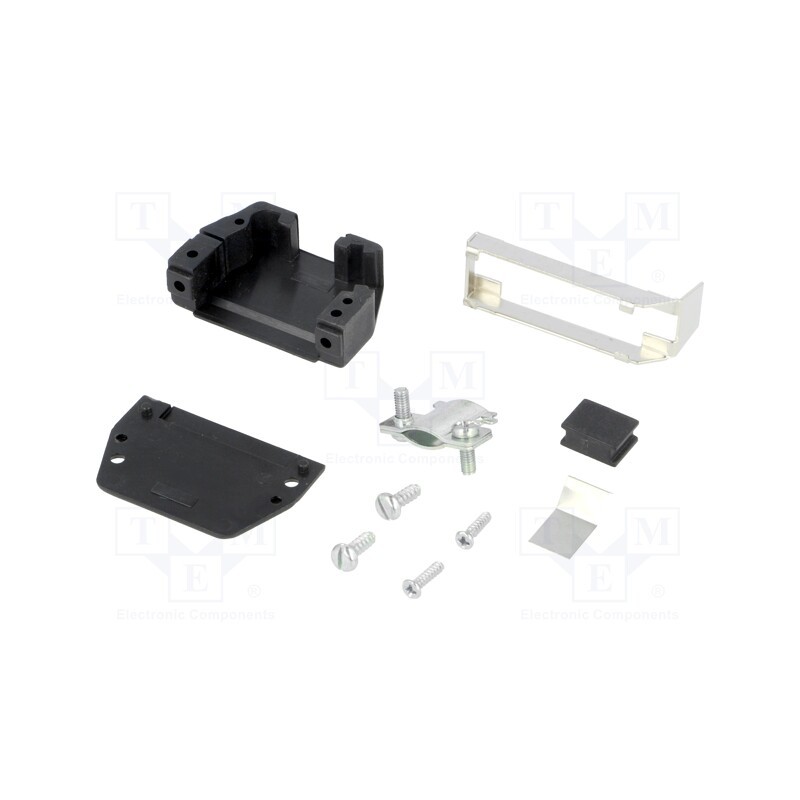 10 pcs : 2801-0101-02 - Enclosure: for D-Sub connectors, D-Sub 15pin,D-Sub HD 26pin