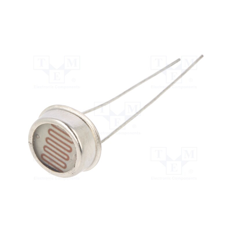 10 pcs : PGM1203-MP - Photoresistor, 250mW, 18÷50kΩ, 560nm, THT, 250VDC, ØLED: 12mm