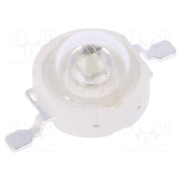 10 pcs : PM2E-3LGE-SD - Power LED, green, 130°, 700mA, 515÷535nm, Pmax: 3W, 168.4÷192lm