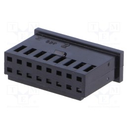 10 pcs : 280366 - Plug, wire-board, female, AMPMODU MOD II, 2.54mm, PIN: 16