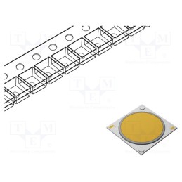 10 pcs : BXRE-27E04F0-C-93 - Power LED, COB, 120°, 80mA, P: 2.7W, 495lm, 12.5x12.5x1.65mm, V6C