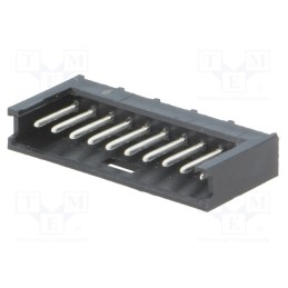 10 pcs : 280374-1 - Socket, wire-board, male, AMPMODU MOD II, 2.54mm, PIN: 10, THT