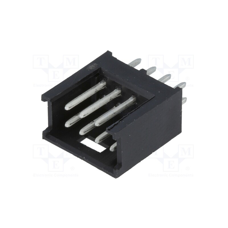 10 pcs : 280384-1 - Socket, wire-board, male, AMPMODU MOD II, 2.54mm, PIN: 8, THT