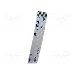 10 pcs : FFC0536150 - FFC cable, PIN: 36, Cable ph: 0.5mm, L: 150mm