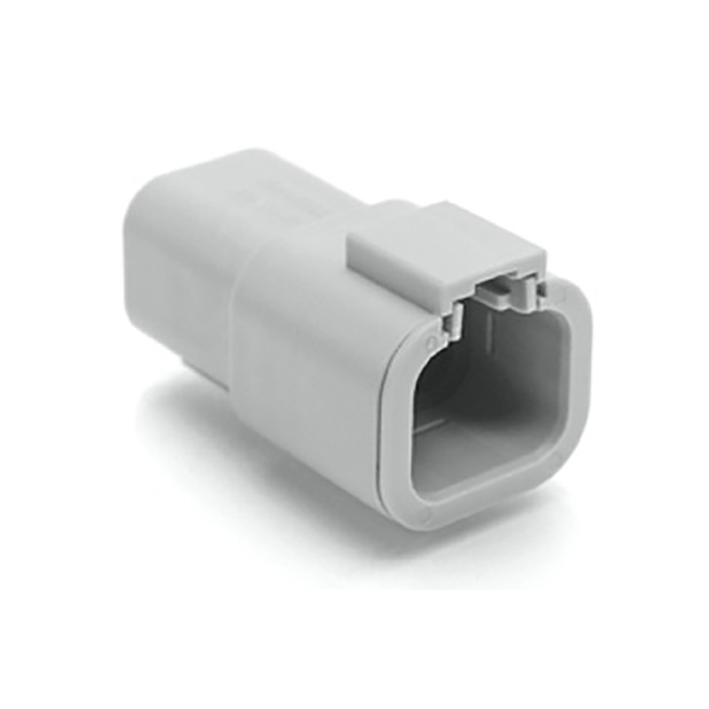 2 pcs - Amphenol Industrial, ATP Automotive Connector Socket 4 Way, Crimp Termination