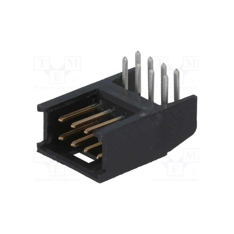 10 pcs : 280389-2 - Socket, wire-board, male, AMPMODU MOD II, 2.54mm, PIN: 8, THT