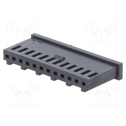 10 pcs : 280514 - Socket, wire-board, female, AMPMODU MOD II, 2.54mm, PIN: 12, THT