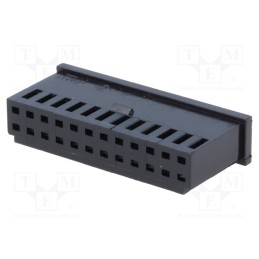 10 pcs : 280515 - Plug, wire-board, female, AMPMODU MOD II, 2.54mm, PIN: 24