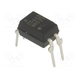 10 pcs : PS2561D-1Y-A - Optocoupler, THT, Ch: 1, OUT: transistor, Uinsul: 5kV, Uce: 80V, DIP4