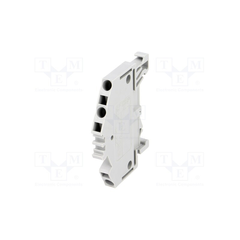 10 pcs : 280-641 - Splice terminal: rail, 0.08÷2.5mm2, ways: 1, terminals: 3, grey