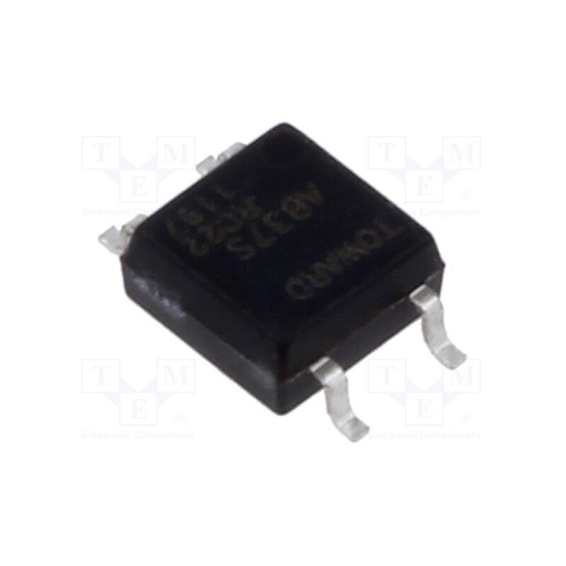 10 pcs : AB37S - Optocoupler, SMD, Ch: 1, OUT: MOSFET, SOP4, 37, 60V