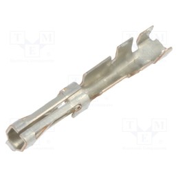 50 pcs : 280708-2 - Contact, female, phosphor bronze, tinned, 0.12÷0.4mm2, crimped