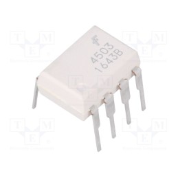 10 pcs : HCPL4503M - Optocoupler, THT, Ch: 1, OUT: transistor, 5kV, CTR@If: 19-50%@16mA