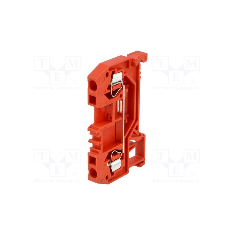 10 pcs : 280-903 - Splice terminal: rail, 0.08÷2.5mm2, ways: 1, terminals: 2, red, 280