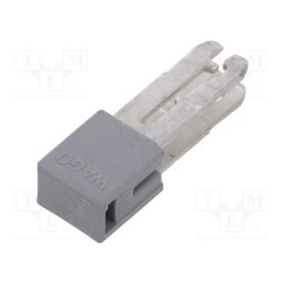 10 pcs : 281-402 - Comb bridge, grey, 281, 281-6