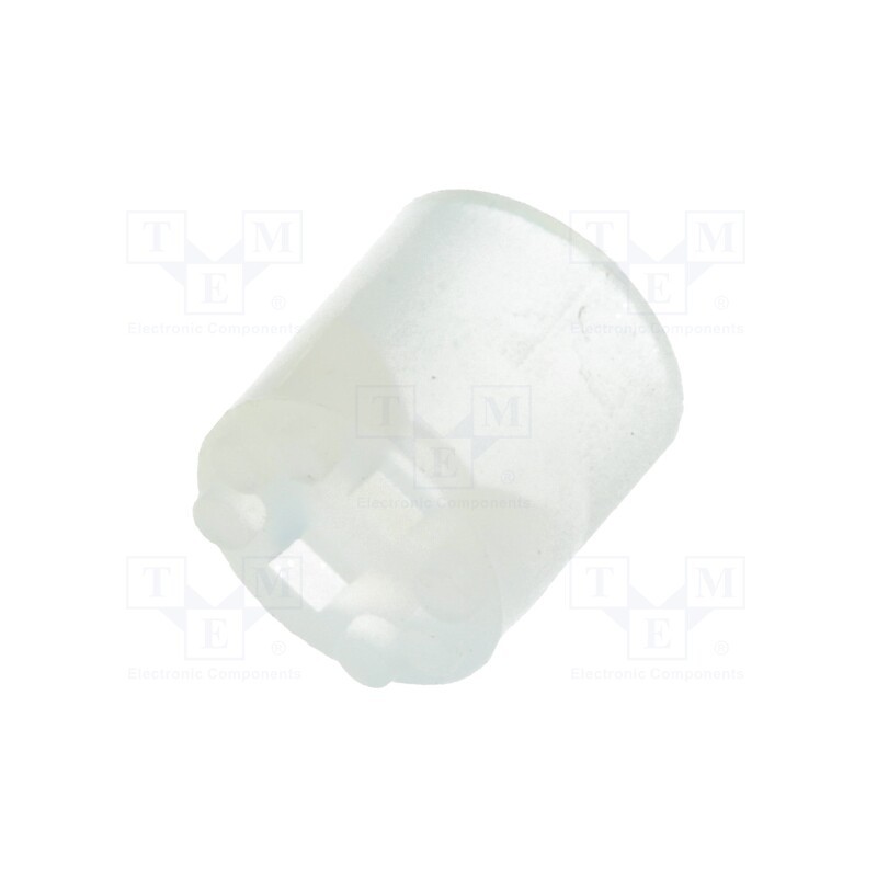 50 pcs : 8GE04V80387 - Spacer sleeve, LED, Øout: 5.1mm, ØLED: 5mm, L: 5.6mm, natural