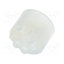 50 pcs : 8GE04V80385 - Spacer sleeve, LED, Øout: 5.1mm, ØLED: 5mm, L: 4.5mm, natural