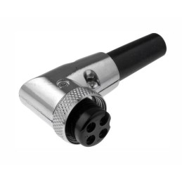 1 pcs - RS PRO Circular Connector, 4 Contacts, Cable Mount, Miniature Connector, Plug, Female