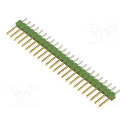 10 pcs : 2-826629-4 - Pin header, pin strips, AMPMODU MOD II, male, PIN: 24, straight