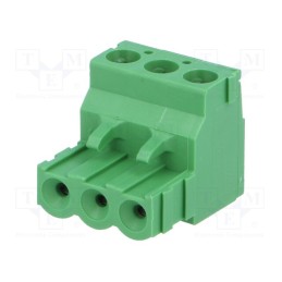 10 pcs : 282807-3 - Pluggable terminal block, Contacts ph: 5.08mm, ways: 3, straight