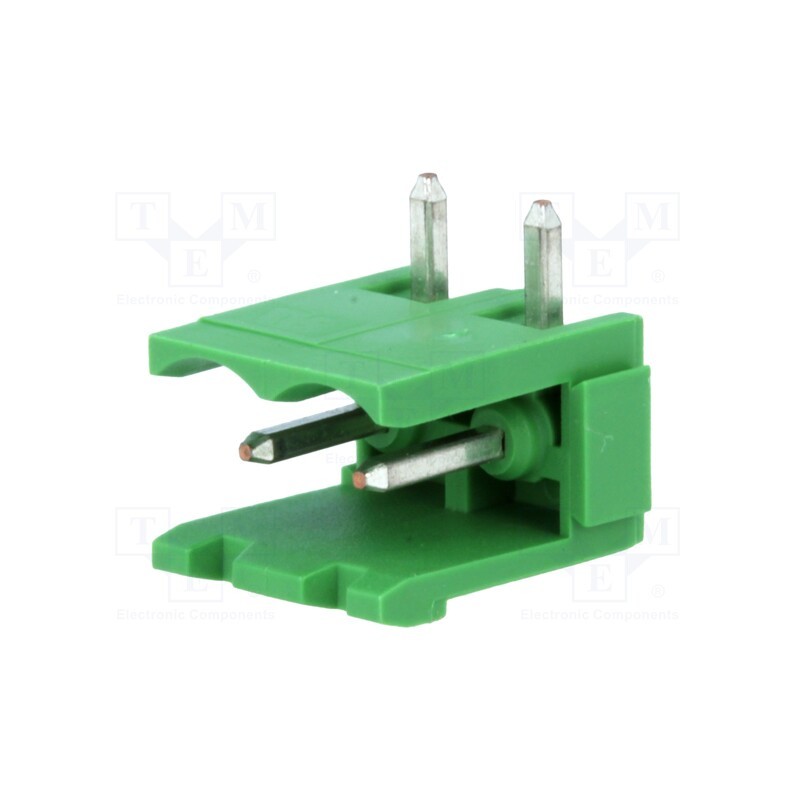 10 pcs : 282814-2 - Pluggable terminal block, Contacts ph: 5.08mm, ways: 2, socket